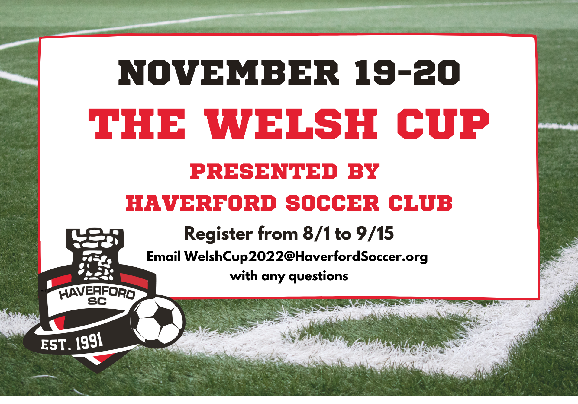 Haverford Soccer Club Welsh Cup- November 2022